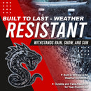 Serpent Emblem - Left & Right - Chrome