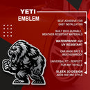 Yeti Emblem - Left & Right - Chrome