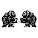 Yeti Emblem - Left & Right - Chrome