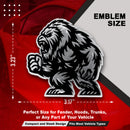 Yeti Emblem - Left & Right - Chrome