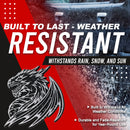 Dragon Emblem - Left and Right - Chrome