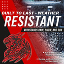 Dragon Emblem - Left and Right - Red