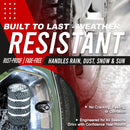 Predator Tire Valve Caps - Gray