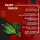 Fairy Emblem - Left and Right - Green