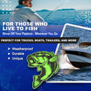 Fish Emblem - Left and Right - Green