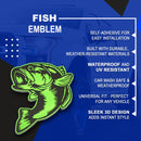Fish Emblem - Left and Right - Green