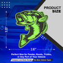 Fish Emblem - Left and Right - Green