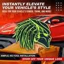 Left & Right Predator - Green/Black