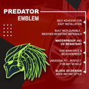 Left & Right Predator - Green/Black