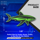 Shark Emblem - Left and Right - Green