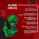 Alien Emblem - Left & Right - Green