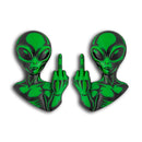Alien Emblem - Left & Right - Green