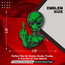 Alien Emblem - Left & Right - Green
