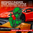 Alien Emblem - Left & Right - Green