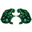 Kaiju Emblem - Left & Right - Green