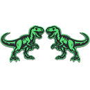 Dinosaur Emblem - Left & Right - Green