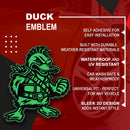 Duck Emblem - Left & Right - Green