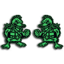 Duck Emblem - Left & Right - Green