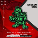 Duck Emblem - Left & Right - Green