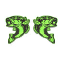 Fish Emblem - Left and Right - Green