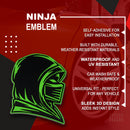 Ninja Emblem - Left & Right - Green