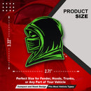 Ninja Emblem - Left & Right - Green