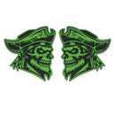 Pirate Left & Right - Green / Black