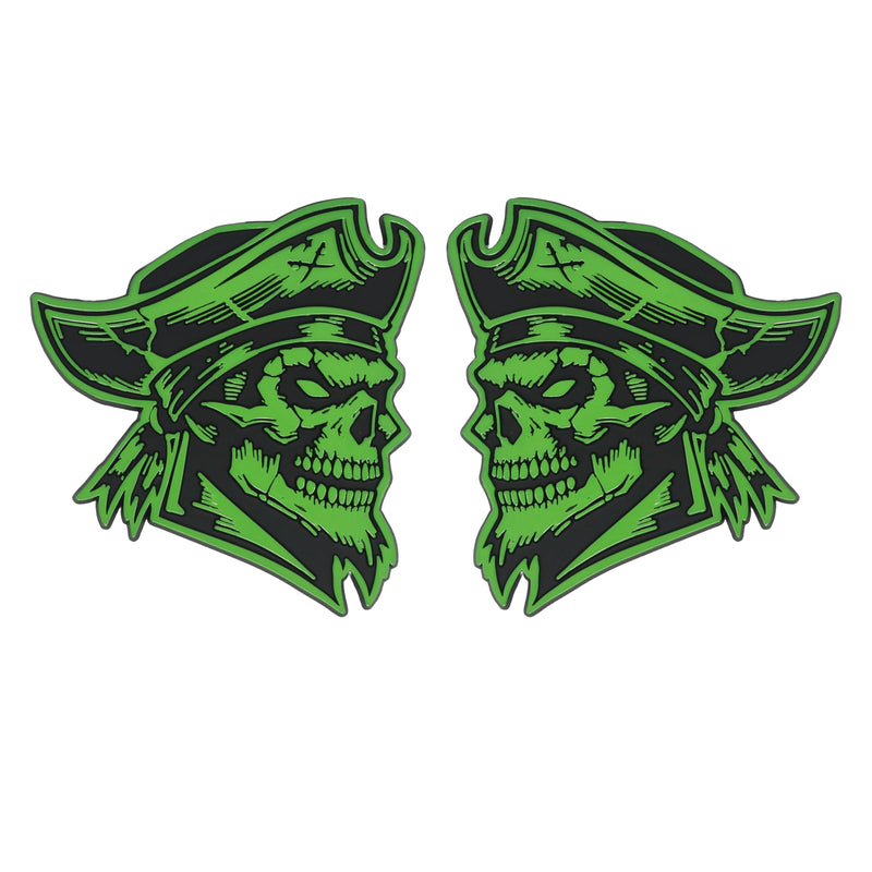 Pirate Left & Right - Green / Black
