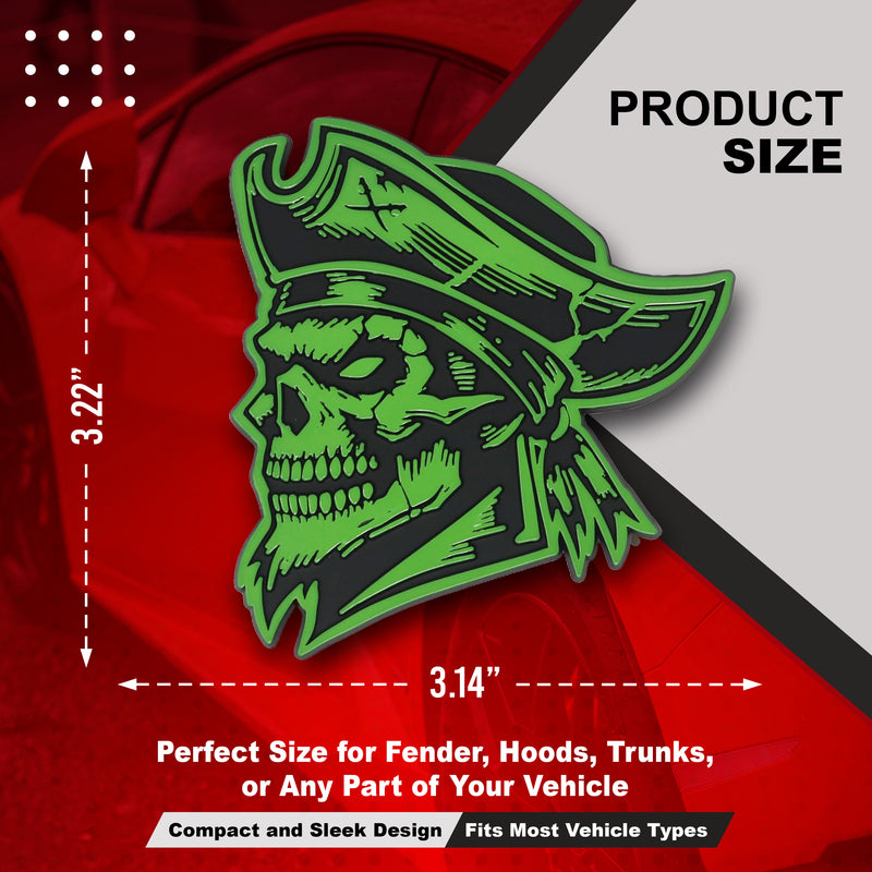Pirate Left & Right - Green / Black