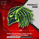 Left & Right Predator - Green/Black