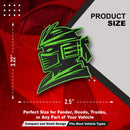 Samurai Emblem - Left & Right - Green