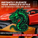 Serpent Emblem - Left & Right - Green