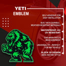 Yeti Emblem - Left & Right - Green