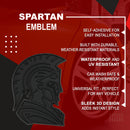 Spartan Emblem - Left and Right - Matte Black