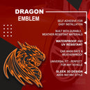 Dragon Emblem - Left and Right - Orange