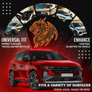 Dragon Emblem - Left and Right - Orange