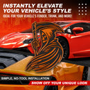 Grim Reaper Emblem - Left and Right - Orange