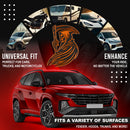 Grim Reaper Emblem - Left and Right - Orange