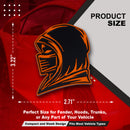 Ninja Emblem - Left & Right - Orange