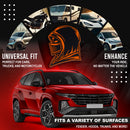 Ninja Emblem - Left & Right - Orange