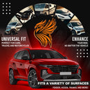 Phoenix Emblem - Left and Right - Orange