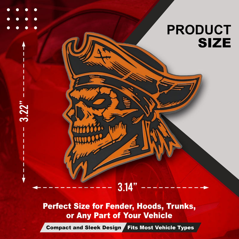 Pirate Left & Right - Orange / Black