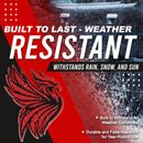 Phoenix Emblem - Left and Right - Red