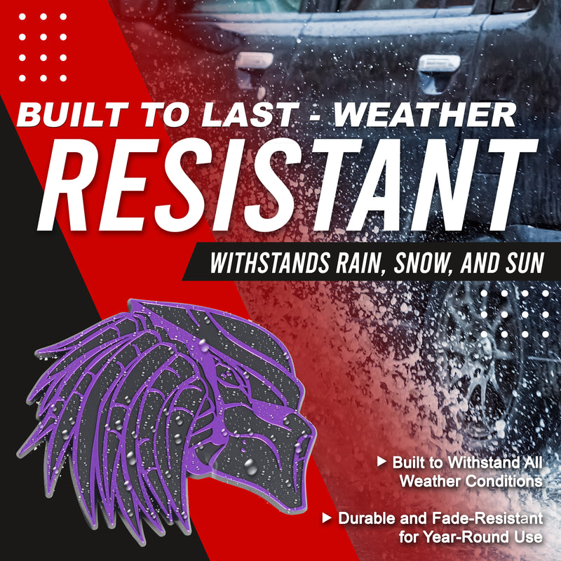 Left & Right Predator - Purple/Black