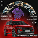 Dragon Emblem - Left and Right - Purple