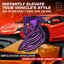 Grim Reaper Emblem - Left and Right - Purple