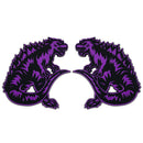 Kaiju Emblem - Left & Right - Purple