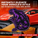 Kaiju Emblem - Left & Right - Purple