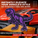 Dinosaur Emblem - Left & Right - Purple