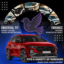 Dove Emblem - Left & Right - Purple